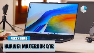 Recensione Huawei Matebook D16 2024 [upl. by Milli]