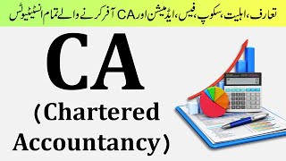 What is CA  Scope of CA  Complete Information about Chartered Accountancy CA [upl. by Reinhart35]