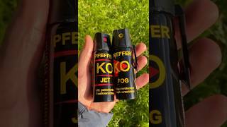 Pfefferspray Test KO Fog 50ml [upl. by Rubel]