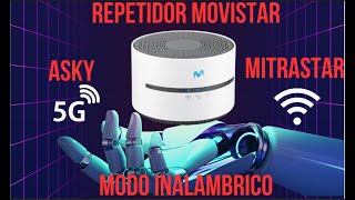 REPETÍDOR MOVISTAR MITRASTAR  MOVISTARASKY [upl. by Balcer]