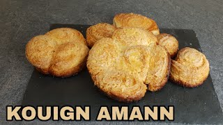 COMMENT FAIRE UN KOUIGN AMANN recette PrezK facile [upl. by Everara149]