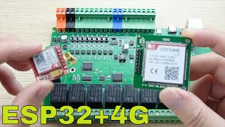 KC868A8S ESP32 GSM GPS IoT board support 2G 3G 4G module [upl. by Hniht]