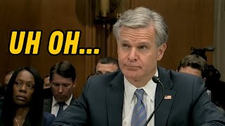 WATCH FBI Director Regrets His Decision to Show Up to Hearing [upl. by Nosaes158]