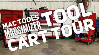 Mac Tools Macsimizer Tool Cart Tour [upl. by Yhtomiht]