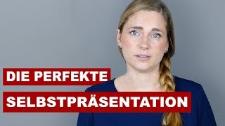 Vorstellungsgespräch Die perfekte Selbstpräsentation  Beispiel [upl. by Helenka381]