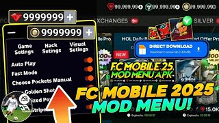 FC Mobile Mod Menu Apk V23003 Unlimited Money Unlimited Gems amp Unlimited FC Points Mod menu 2025 [upl. by Wampler173]