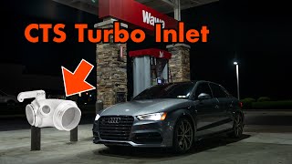 CTS TURBO INLET MADE A BIG DIFFERENCE POV DRIVE TO THE GYM [upl. by Froh]