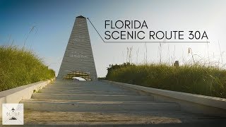 Florida Scenic Route 30A  Seaside Alys Beach Rosemary Beach [upl. by Panchito886]