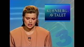 TV3 19910512 Reklam och trailers runt Oss Baroner Emellan och nyheter [upl. by Neil]