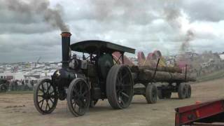 Steam Heavy Haulage at the Great Dorset Steam Fair 2009  Part 4 [upl. by Airamas540]