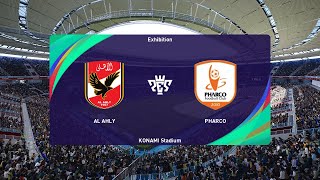 Al Ahly FC vs Pharco FC 20082024 EGYPT CUP PES 2021 [upl. by Nasus370]