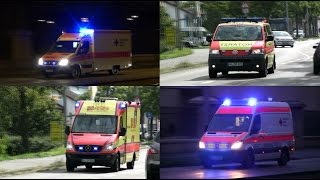 Rettungsdienst Mannheim amp Umgebung Zusammenschnitt [upl. by Loydie]