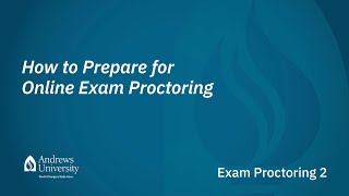 How to Prepare for Online Exam Proctoring [upl. by Wickman]