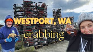 Crabbing in Westport WA [upl. by Kirrad623]