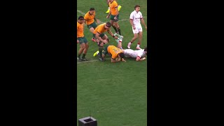 Wallabies stun Georgia off the scrum [upl. by Fee]