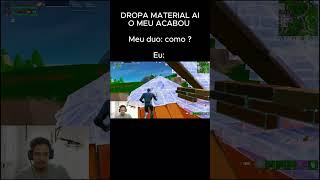 QUANDO ACABA O MATERIAL NO FORTNITE [upl. by Geirk391]