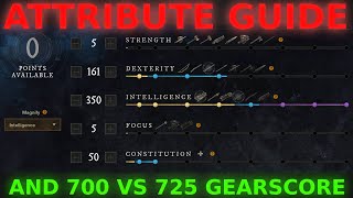 Attribute Guide amp 700 vs 725 Gearscore [upl. by Nylehtak]