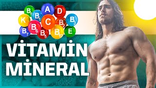 Vitamin ve Mineral Eksiklikleri D Vitamini Demir Kalsiyum Sporcular DİKKAT [upl. by Adekram816]