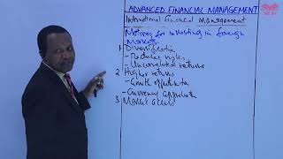 Motives for Investing in Foreign Market [upl. by Aisiat]