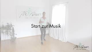 quotThe Hustlequot von Van McCoy  Line Dance Erklärung Schritt für Schritt mit Musikeinsatz 4x8 [upl. by Uzzial761]