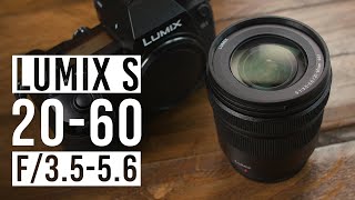 Panasonic Lumix S 2060mm f3556 Lens  Quick Look [upl. by Furiya]