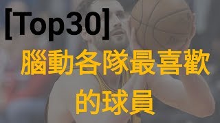 Top30 每隊都選一個我最喜歡的球員🥇 [upl. by Betta965]