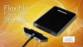 Verbatim Store n Go USM Portable Hard Drive [upl. by Qerat]