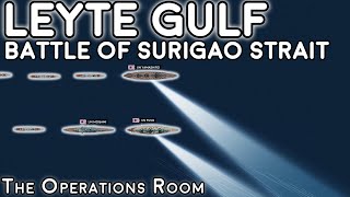 Leyte Gulf  Battle of Surigao Strait  Animated [upl. by O'Grady]