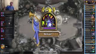 Hearthstone Classic Chat Built Warlock End me [upl. by Avad939]