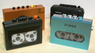 Four new Walkmanstyle cassette players  Are they any good [upl. by Airrat119]