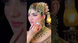 Cute bridal bridal dresslike wedding bridal weddinghairstyles makeup bridals weddingclothes [upl. by Naharba]