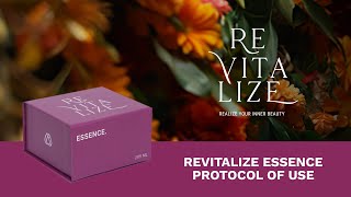 Revitalize Essence Protocol of Use [upl. by Ruhtua901]