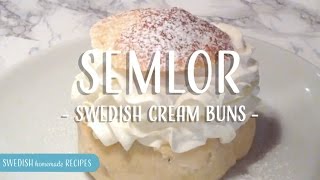 07 Semlor  Swedish Cream Buns [upl. by Edna]