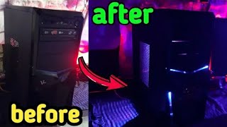 work💯💯How to install led strip lights in pccomputer repairsg idea [upl. by Elbart]