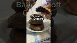 Banana Soft Cookies bananacookies cookieshomemade bananasweetrecipe [upl. by Seuqramed]