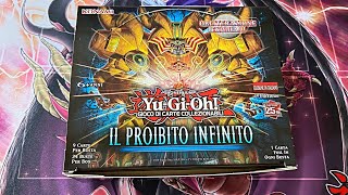 Unboxing ATOMICO The Infinite Forbidden  Yu Gi Oh ITA  Team Ratti YGO [upl. by Aiceled835]