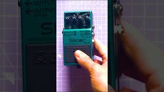 Boss Slicer SL2 Glitchy Tremolo bosspedals guitarpedals guitar [upl. by Kcirddehs5]