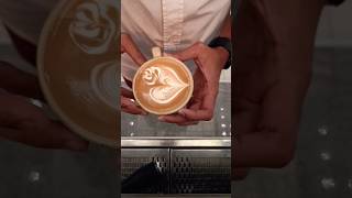 Layer heart ❤️ latteartist morningcoffee content latteeart barista coffee latteartist [upl. by Atwater139]