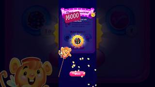 Candy crush ends 😳 level 16000 🥳candycrush music viralvideo gaming song [upl. by Ynoep759]