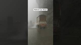 Spotted Natural car wash point on malshej ghat maharashtrapuneviralshortsshortshortsyoutube [upl. by Ennaecarg]