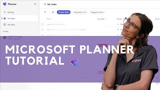 Microsoft Planner Tutorial 2024 in Teams [upl. by Ainahpets61]