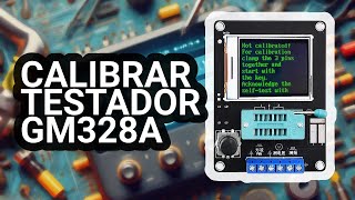 COMO CALIBRAR O TESTADOR DE COMPONENTES GM328A [upl. by Adyam99]