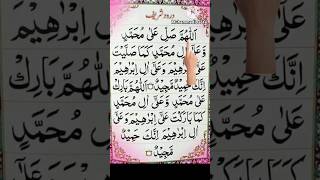 Durood Ibrahim beautiful reaction ☝️🕋shorts durood ytshorts [upl. by Annoiek965]