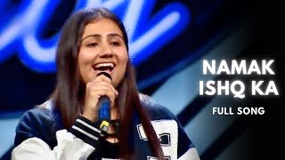 Bhitar Bhitar Aag Jale  Namak Ishq Ka  Adya Mishra  Indian Idol Season 14 [upl. by Eniretak]