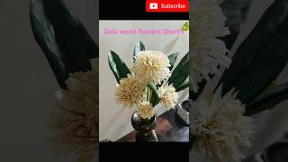 Sola wood flowers making shorts trending ytshorts thevimalasvlogs [upl. by Elagibba]