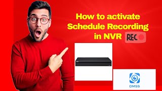 Dahua NVR Recording Setup By DMSS Application  How To Activate Motion Recording [upl. by Paquito931]