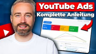 YouTube Ads schalten 2024  SchrittfürSchrittAnleitung [upl. by Eidualc789]