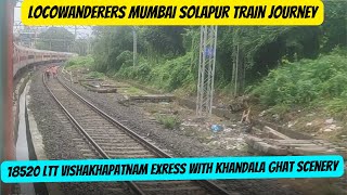 Railfanning Delight Mumbai to Solapur via Khandala Ghat Section railfanning khandalaghat [upl. by Alleyne]