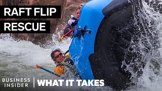 What It Takes To Survive Whitewater Raft Flips  What It Takes [upl. by Celina]