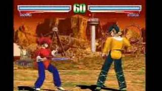 Playstation  Ranma 12 Battle Renaissance gameplay [upl. by Nwad342]